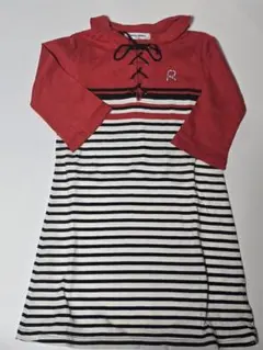 SONIA RYKIEL ボーダー　ストライプ　ワンピース 120cmのサムネイル