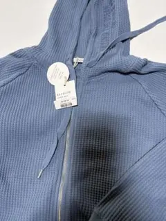 HATFLOW ブルー フルジップパーカー