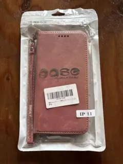 ease iPhone 11 手帳型ケース ライトローズゴールド