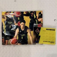 群馬クレインサンダーズ 福袋 バスタオル・アクリルカレンダー(#9 辻直人選手)