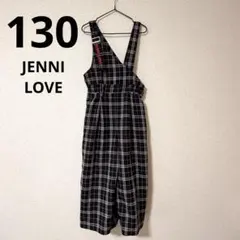 JENNI LOVE サロペット ギンガムチェック 130