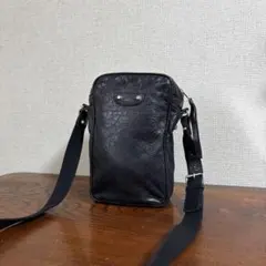 BALENCIAGA バレンシアガ リポーター ショルダーバッグ ブラックのサムネイル