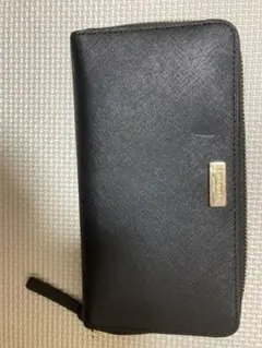 ケイトスペード　ニューヨーク長財布　ブラック
