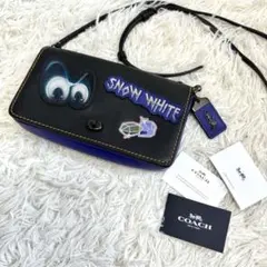 COACH コーチ ディズニー 白雪姫コラボポーチ 【極美品級】 COACH コーチ ディズニー コラボ 白雪姫 七人の小人 - メルカリ