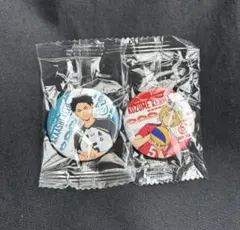 ハイキュー‼︎ くら寿司　コラボ　缶バッチ　孤爪研磨　赤葦京治　バラ売り可能