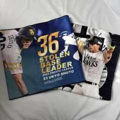周東佑京 通算150盗塁達成記念 クッション - メルカリ