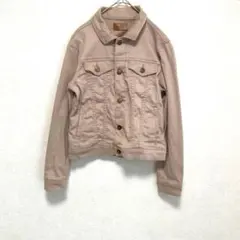 earth music&ecology　デニムジャケット　ピンクベージュ　Sのサムネイル