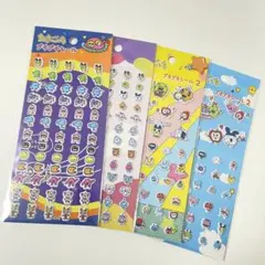 たまごっち　プチプチシール　4枚セット