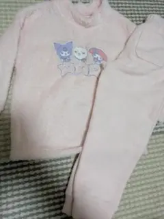 UNIQLO（ユニクロ） フリースセット ちいかわ×サンリオ110cm