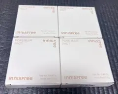 【匿名配送】innisfree ポアブラーパクト 12.5g 4個セット【新品】のサムネイル