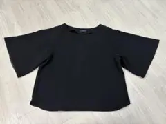 SHIPS 半袖　カットソー　ブラック