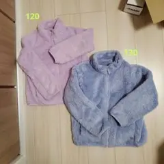 ユニクロキッズ　フリースジャケット２点セット