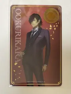 大倶利伽羅　刀剣乱舞 大本丸博　祝装箔押しクリアカード