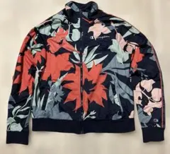 Champion 総柄花柄 トラックジャケット フローラル ネイビー Mのサムネイル