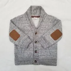 H&M　カーディガン　グレー　80