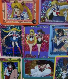 【希少】セーラームーンR ミニミニカードダス BANDAI キラ他32枚