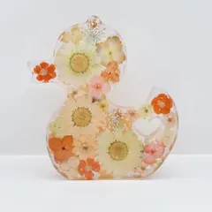 専用 ハーバリウム 100ml (横置き) ♬アヒルさん達③♬ - メルカリ