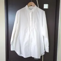 chocol raffine ホワイト長袖シャツ