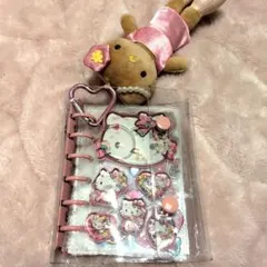 ま*こ様 シール帳　完成品　ハローキティー