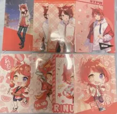 すとぷり 莉犬くん グッズ クリアファイル 8枚まとめ売り
