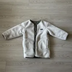 BEAMS MINI フリースジャケット クリーム