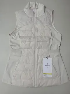 ホワイトダウンベスト 新品タグ付き
