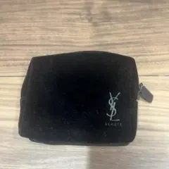 YSL ブラック ベルベット ポーチのサムネイル