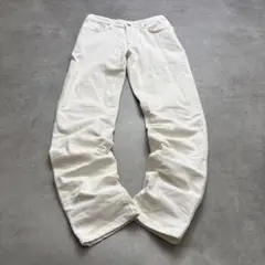 90s-00s Lee flare white denim swag y2k - メルカリ