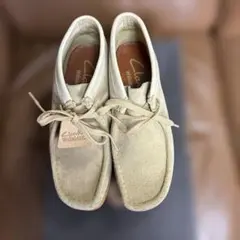 Clarks ワラビー EVO WP 28cm 防水 メープル ベージュ - メルカリ