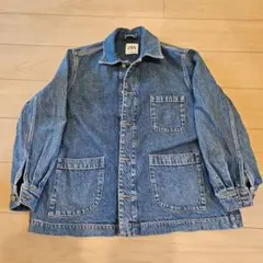 ZARA オーバーサイズデニムジャケット　S