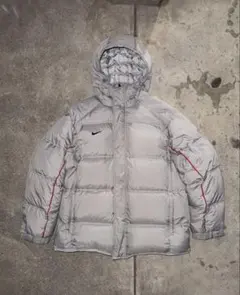 90s NIKE ダウンジャケット 銀タグ ネイビー - メルカリ