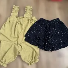 110cm サロペット・ショートパンツまとめ売り