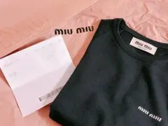 miumiu ウールクールネックセーター