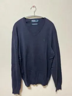 【Polo by Ralph Lauren】Vネックセーター ヴィンテージ