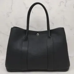 HERMES エルメス ガーデンパーティ PM ネゴンダ ブラック ノワール