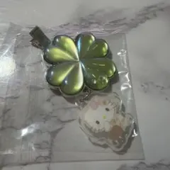 サンリオキャラクターズ クローバー シークレットヘアクリップ　キティー