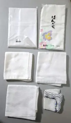 日本製 綿100% ハンカチ まとめ売り