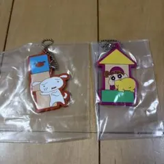 新品　クレヨンしんちゃん　ラバーキーホルダー　セット