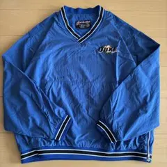 ナイロンジャケット プルオーバー　青