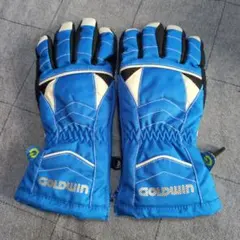 16センチ　グローブ　スノーボード　スキー　子供　青