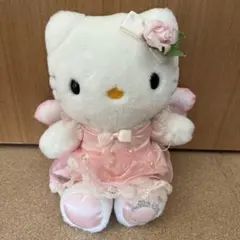 美品 レア2000年 ハローキティ サンリオ ぬいぐるみ フラワーガーデン