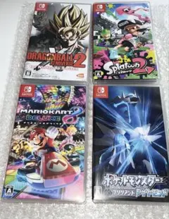 Nintendo Switch ソフト 4本セットのサムネイル