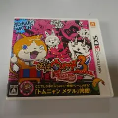 妖怪ウォッチテンプラ　3DS ソフト　パッケージ付き
