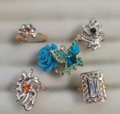 15〜17号 未使用リング5点まとめ売り