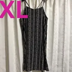 Sunny Village しまむら 大きいサイズ XL キャミワンピース・総柄