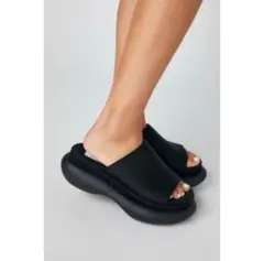 ENFOLD Floating Sandals グレー厚底サンダルのサムネイル