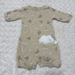 Cottoli 長袖ツーウェイ・ドレスオール　50〜60cm