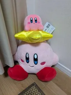 星のカービィ ふさもちBIGぬいぐるみ ワープスターに乗ったカービィ