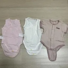 【3/18まで】ユニクロ　エアリズム　西松屋　60 肌着　ボディスーツ