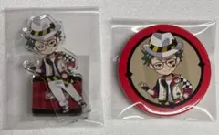 ツイステ 1周年記念 缶バッジ Vol.1 アクリルスタンド トレイ